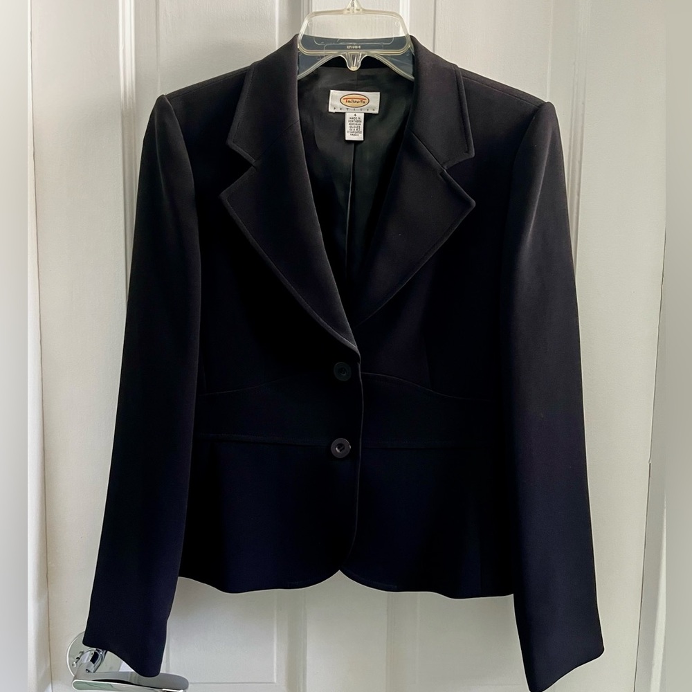 Talbots Petites Black Women's Blazer